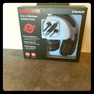 MAGNAVOX 3 IN 1 Combo Bluetooth Pack